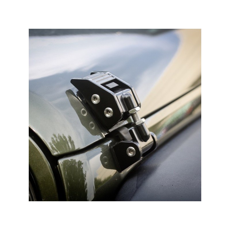 Ganci Cofano Alluminio Jeep Wrangler Jk  07-18