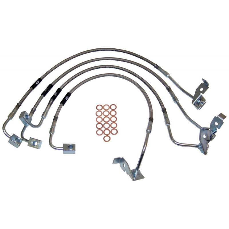 Kit Tubi Freni Allungati Jk