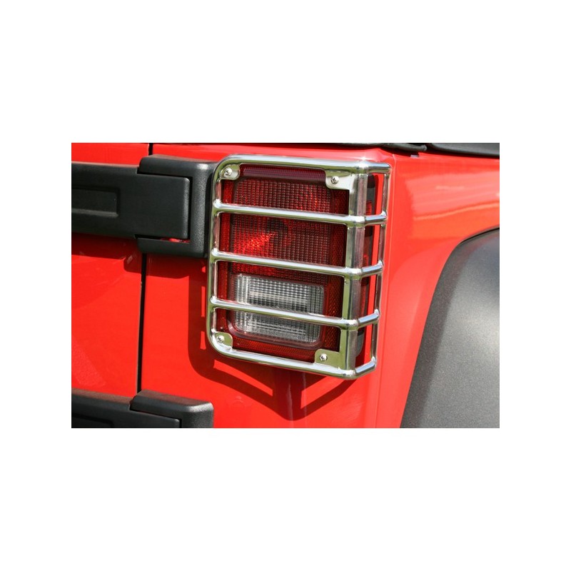 Protezioni Fari Post Jk Acciaio