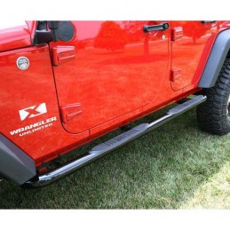 Pedane Nere 07-14 Wrangler  4 Porte 