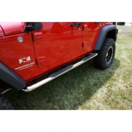Pedane  Inox 07-14 Wrangler Unlimited 