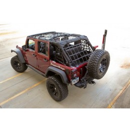 Cargo Net, Black, 4 Porte 07-15 Jeep Wrangler 