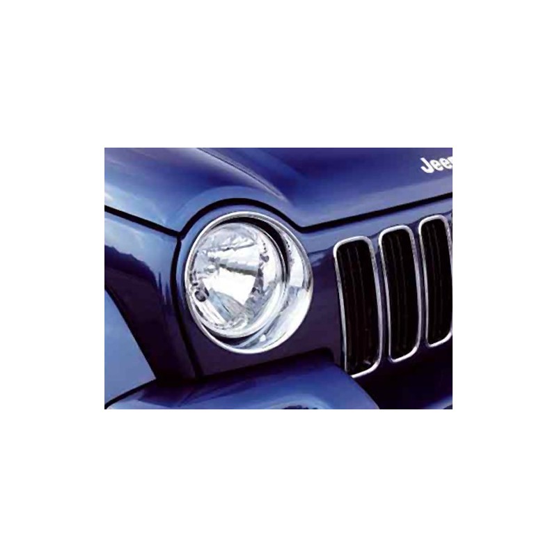 Cornici cromate fari KJ 02-04