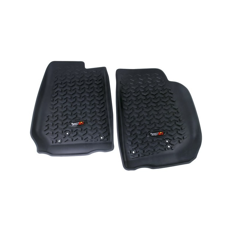 Tappetini Vaschetta anteriori Rugged Ridge jeep Wrangler JK 14-18