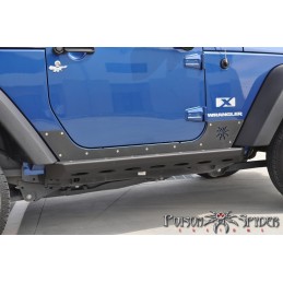 Protezione laterale Brawler Rocker alluminio 2 porte   Wrangler JK 07 - 15