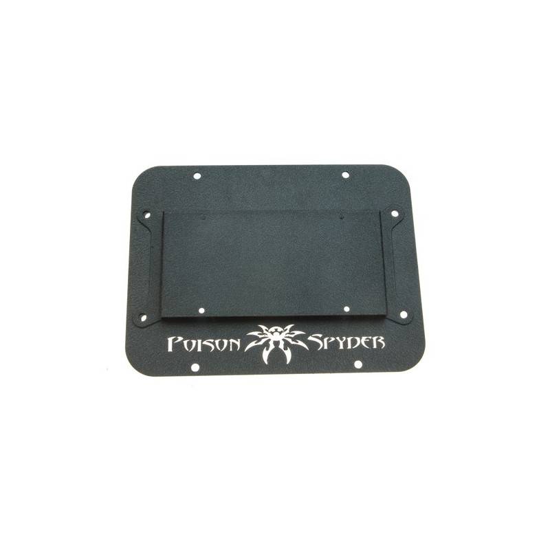 Piastra Poison Spyder con portatarga Jk 07-18