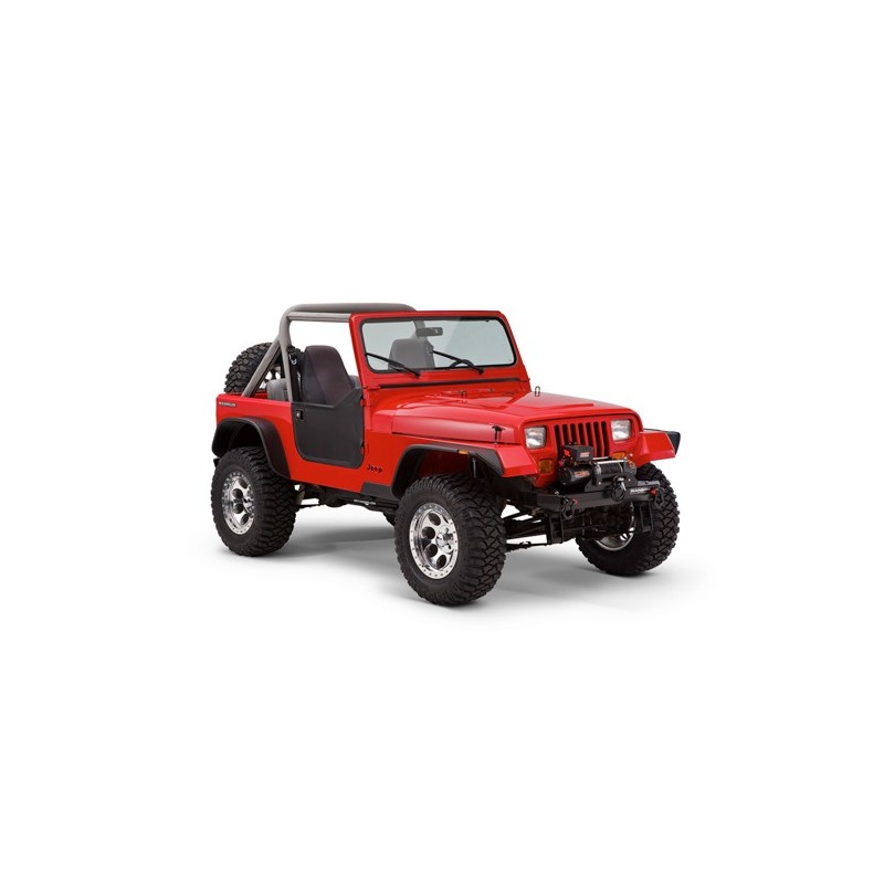 Bushwacker  Flat Fender Style 4 pezzi - Wrangler YJ 87 - 95