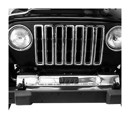 Cover anteriore inox  97-06 Wrangler