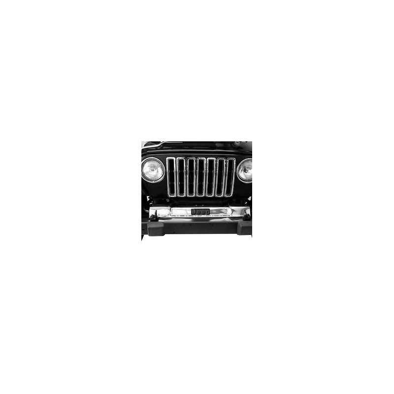 Cover anteriore inox  97-06 Wrangler
