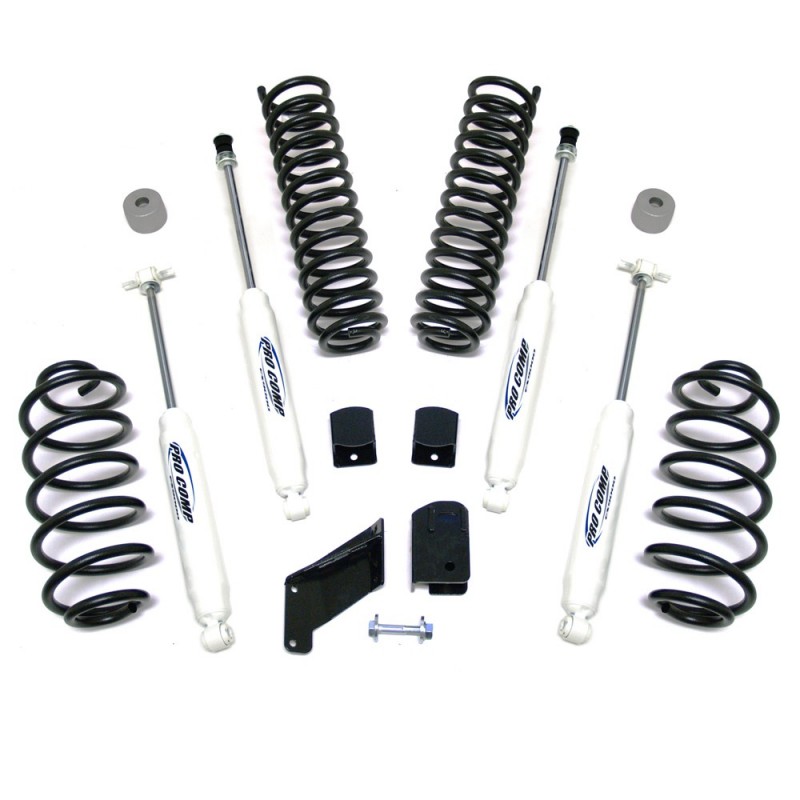 Kit riazo 2,5" Procomp Wrangler JK 