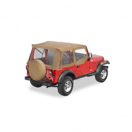 Supertop con centina e vetri per mezzeporte Spice