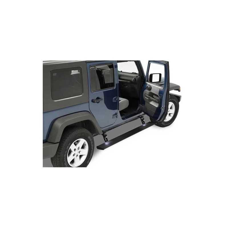 Pedane sottoporta elettriche Wrangler JK unlimited
