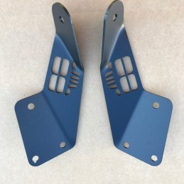 Kit staffe montaggio barra led 50cm su cofano Jeep Wrangler TJ