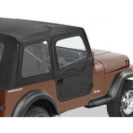 Porte divisibili in tela Bestop Jeep CJ Wrangler YJ