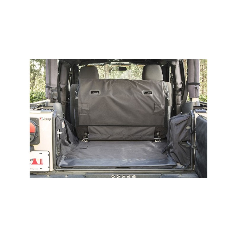 C3 Cargo Cover, 2-Door w/Subwoofer, 07-18 Wrangler