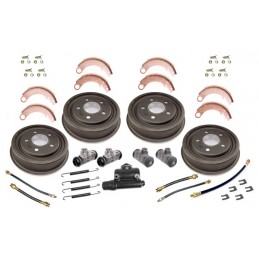 Kit impianto frenante completo Jeep Willis 41-48