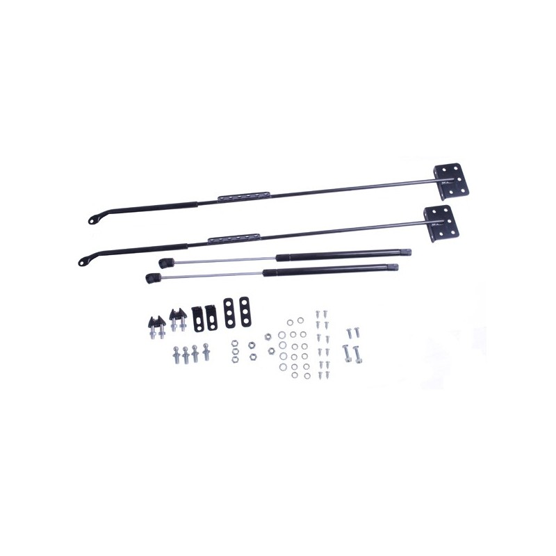 Kit aste cofano 72-06 Jeep CJ & Wrangler