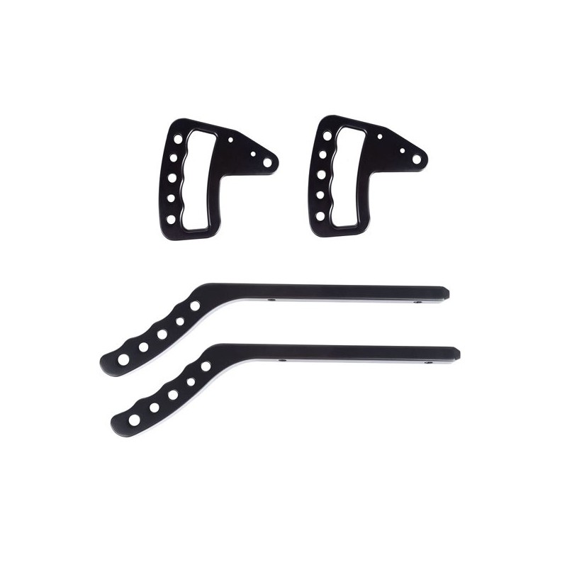 Maniglie interne alluminio Jeep Wrangler JKU 07-18