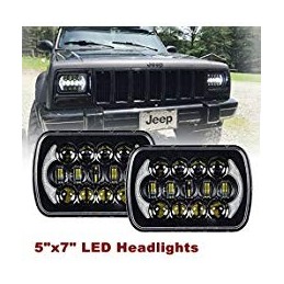 Coppia fari led Jeep Wrangler YJ Cherokee Xj