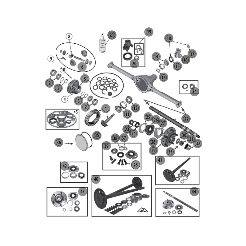 ASSALE POSTERIORE AMC 20