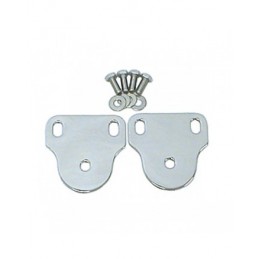 Piastrini Parabrezza Inox, Jeep CJ  YJ 76-95
