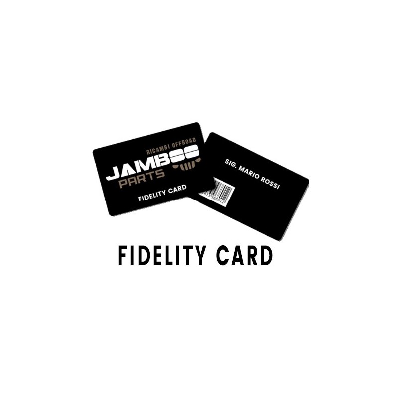 Fidelity Card -  Jambooparts