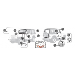 GUARNIZIONI WRANGLER YJ