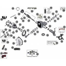 ASSALE ANTERIORE DANA 30 WRANGLER TJ-ZJ