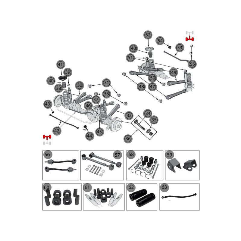 SOSPENSIONI WRANGLER TJ