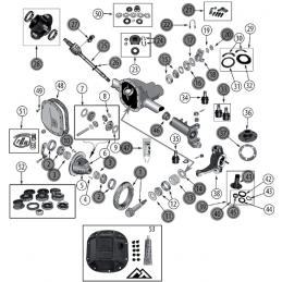 ASSALE ANTERIORE DANA 30 CJ