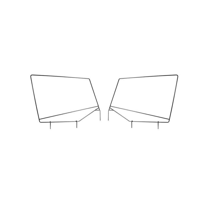 Soft Top Upper Door Frame Jeep Wrangler YJ 87-95