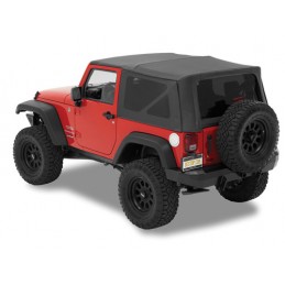 Supertop NX Black Twill Jeep Wrangler JK 2 Door