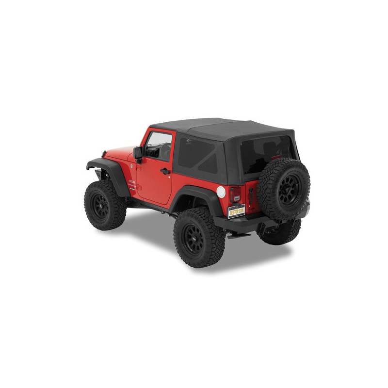 Supertop NX Black Twill Jeep Wrangler JK  2 Porte