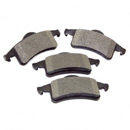Rear Brake Pads,Titanium, 99-04 WJ Grand Cherokee