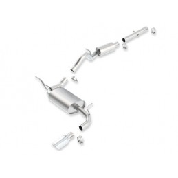 Cat back exhaust system Jeep Wrangler JK 12-
