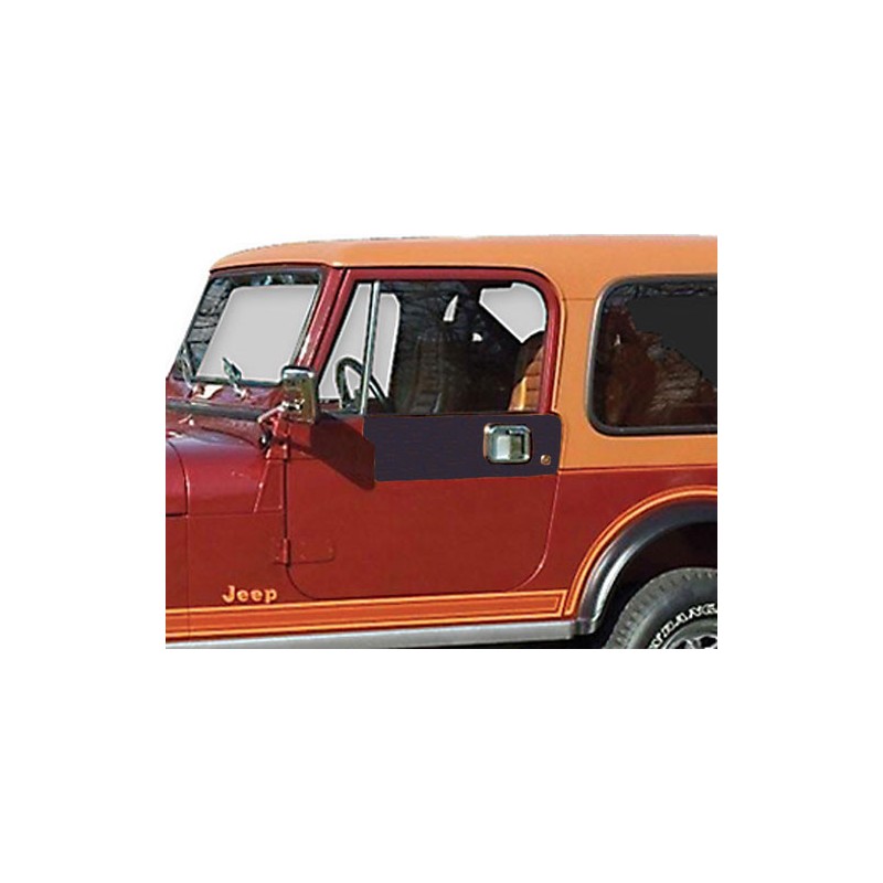 Kit decals Door Black Jeep CJ-Yj