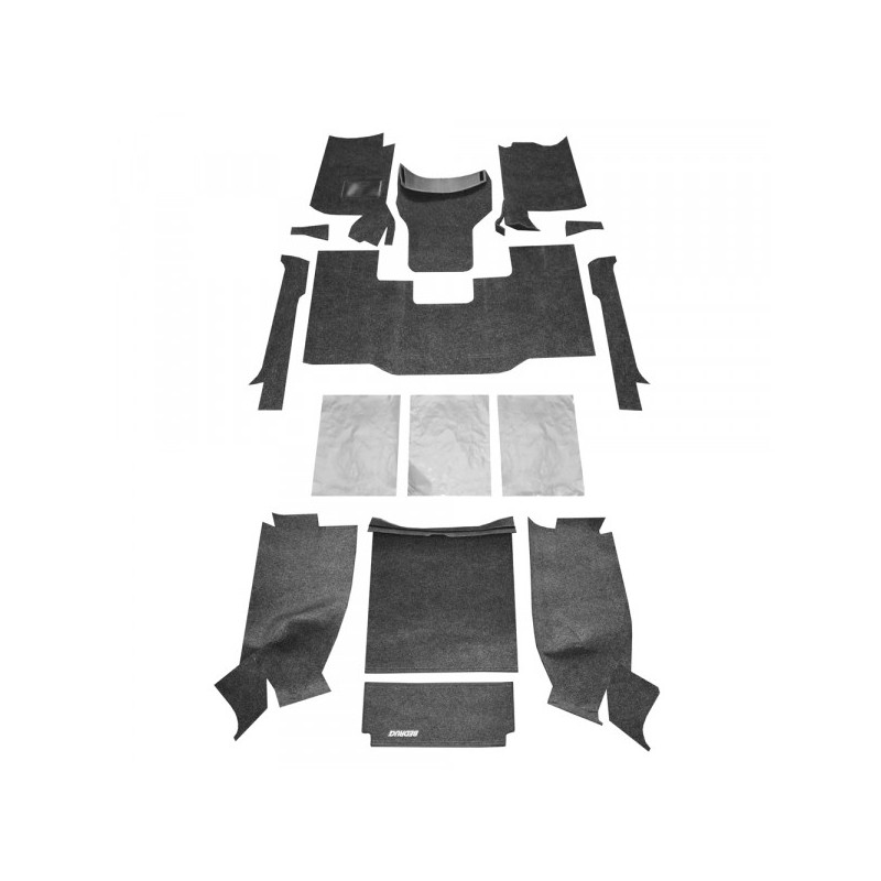 BedRug Carpet Kit Jeep Cj 80-86
