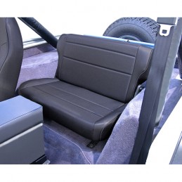 Fold&Tumble Rear Seat Black Denim 76-95 CJ&Wrangler