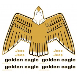 Decals Golden Eagle