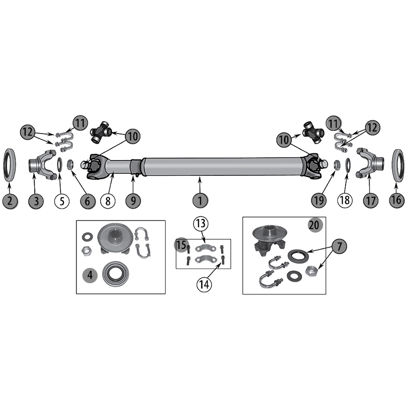 ALBERO TRASMISSIONE CJ