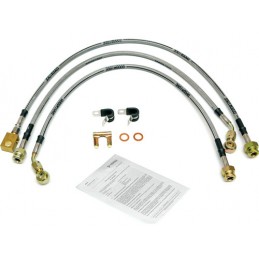 Brake Hose Kit Stainless Jeep Wrangler