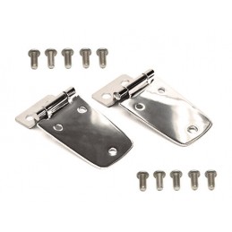 Hood Hinges inox Jeep Wrangler TJ 97-06