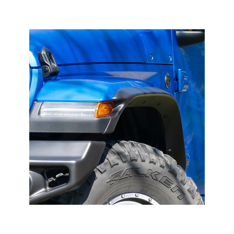 Fender Flares 4,5cm front + rear TÜV Jeep Wrangler Gladiator