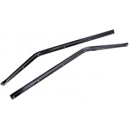 Window Retaining Channels Black Jeep Wrangler YJ 87-95
