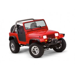 Bushwacker  Flat Fender Style Jeep Wrangler YJ 87 - 95