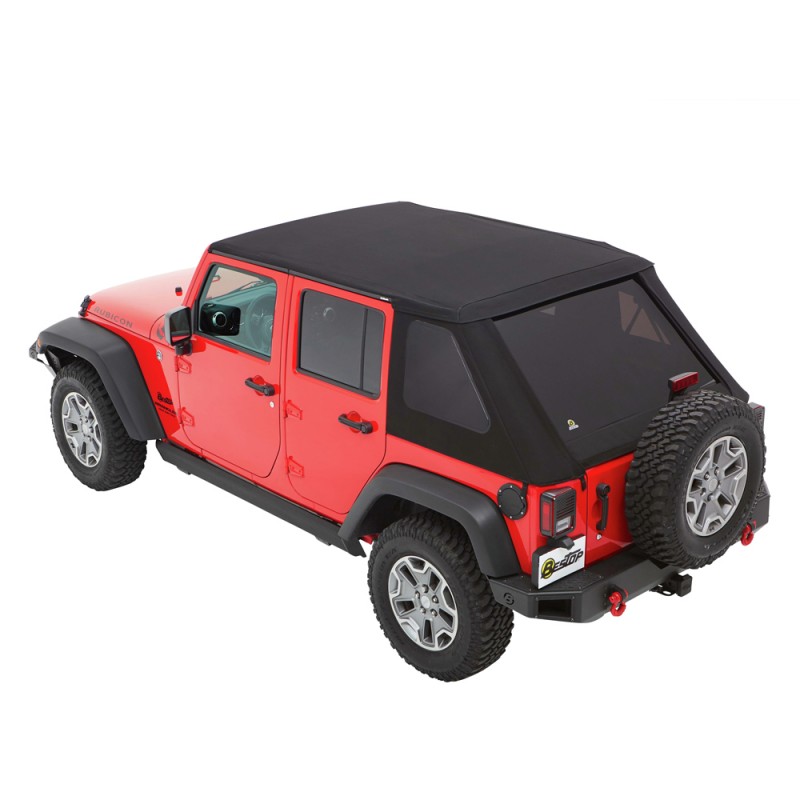 Trektop NX Plus Factory Style Black Diamond Jeep Wrangler JKU 07-18