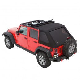 Trektop NX Plus Factory Style Black Diamond Jeep Wrangler JKU 07-18
