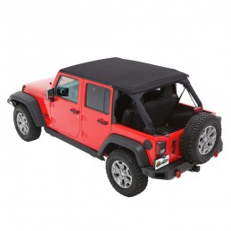 Trektop NX Plus Factory Style Black Diamond Jeep Wrangler JKU 07-18