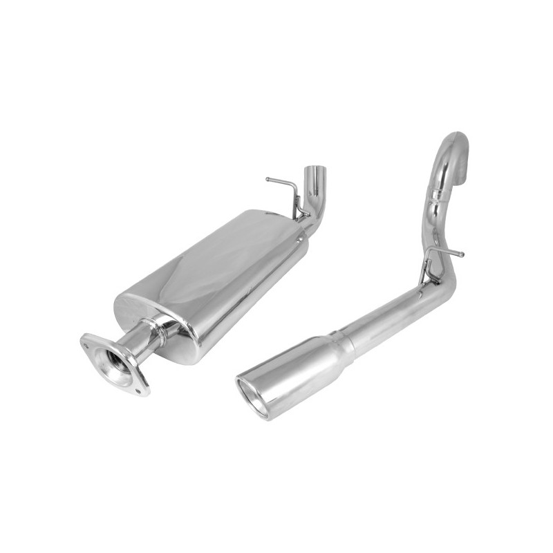Scarico Completo Inox Rugged Ridge  Jeep Wrangler (Tj) 00-06   4.0L, 2.5L E 2.4L 
