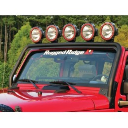 Barra Portafari nera Jeep Wrangler Jk